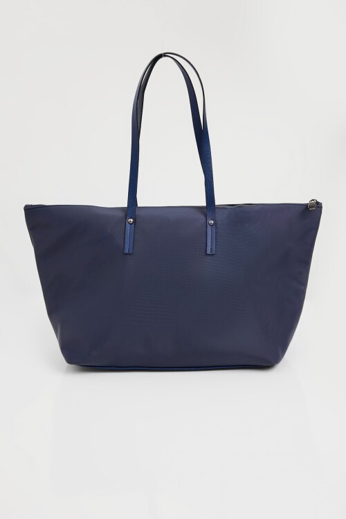 Merterium Kadın Lacivert Büyük Tote Çanta 010168