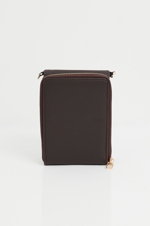 Merterium 010175 Armine Mini Omuz Çantası - Kahverengi