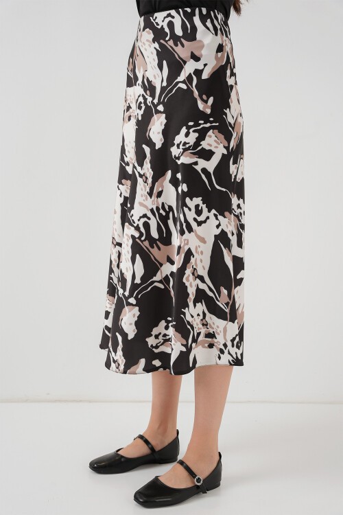 Merterium 15806 Saten Etek - Y.Bej