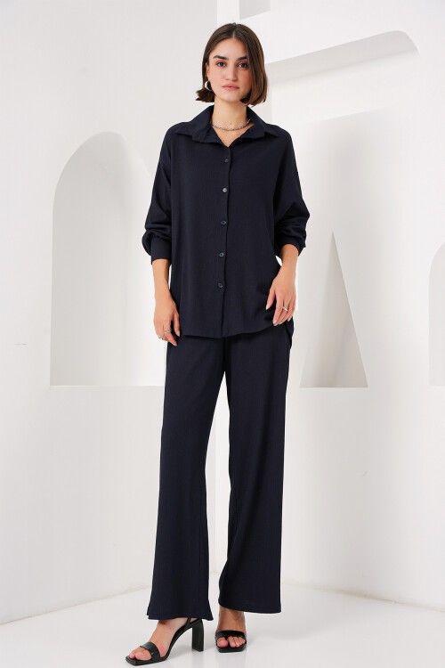 Merterium 5858 Örme İkili Takım - C.Lacivert