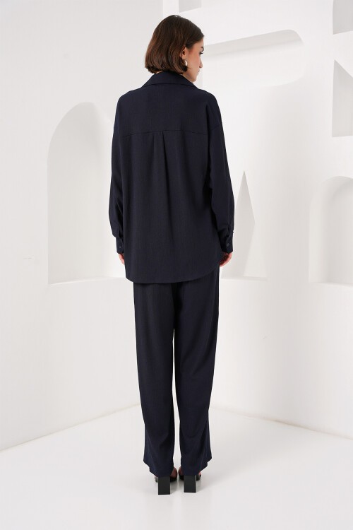 Merterium 5858 Örme İkili Takım - C.Lacivert