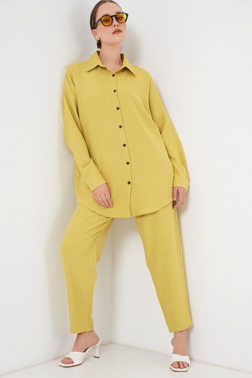 Merterium 6622 Keten İkili Takım - E.Yeşil