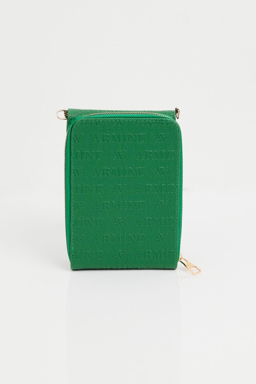 Merterium 010175 Armine Mini Omuz Çantası - C.Yeşil