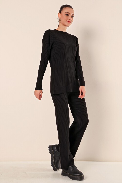 15826 Fitilli İkili Takım - Siyah