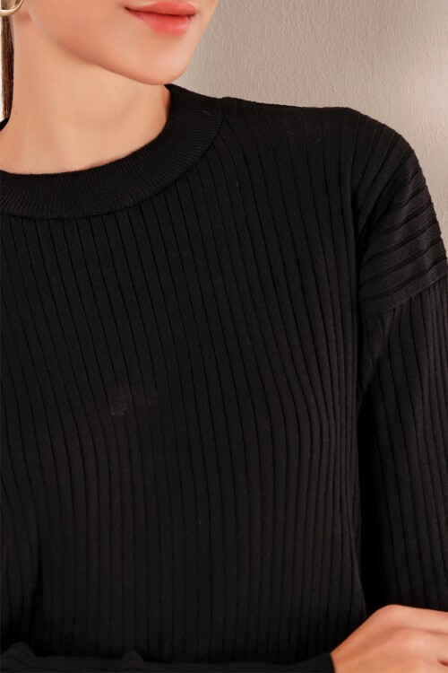 15826 Fitilli İkili Takım - Siyah