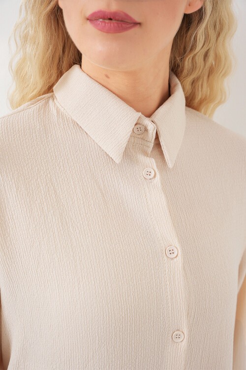 5858 Örme İkili Takım - M. Krem