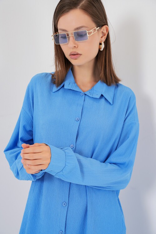 5858 Örme İkili Takım - Mavi