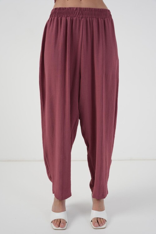 6682 Tunik Pantolon İkili Takım - Gül Kurusu