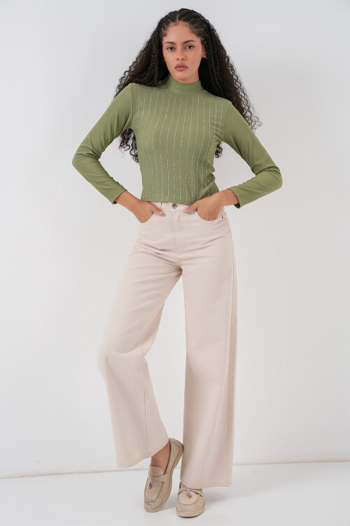 922 Taşlı Body - Çağla