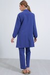Merterium Kadın İndigo Örme Pantolon Tunik Alt Üst Takım 6654