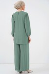 Merterium Ayrobin Tunik Pantolon Alt Üst Takım 6712 - Çağla Yeşili