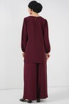 Merterium Ayrobin Tunik Pantolon Alt Üst Takım 6712 - Y.Bordo