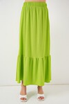 Merterium 1886 Uzun Örme Etek - E.Yeşil