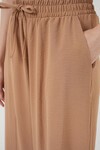 Merterium 6591 Dokuma Şalvar Pantolon - Camel