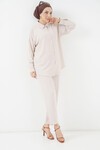 6593 Oversize İkili Takım - Krem