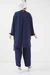6682 Tunik Pantolon İkili Takım - Lacivert