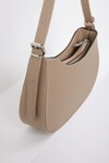 Kadın Bej Düz Baget Çanta 010167