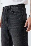 Erkek Rahat Kesim Baggy Jean Pantolon 30075 - Siyah