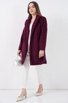 Kadın Kuşaklı Kaban 9171 - Bordo
