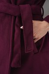 Kadın Kuşaklı Kaban 9171 - Bordo