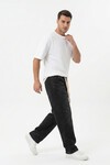 Erkek Rahat Kesim Baggy Jean Pantolon 30073 - Siyah