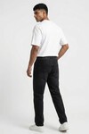 Erkek Rahat Kesim Baggy Jean Pantolon 30076 - Siyah